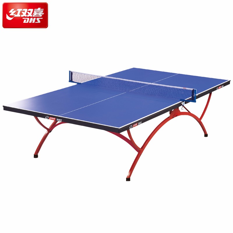 DHS-红双喜T3088乒乓球台乒乓球桌室内家用折叠标准移动