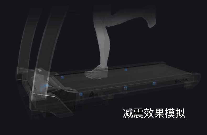 SHUA舒华智能跑步机家用款静音电动折叠健身器材 SH-T5500 A5 CF(图15)