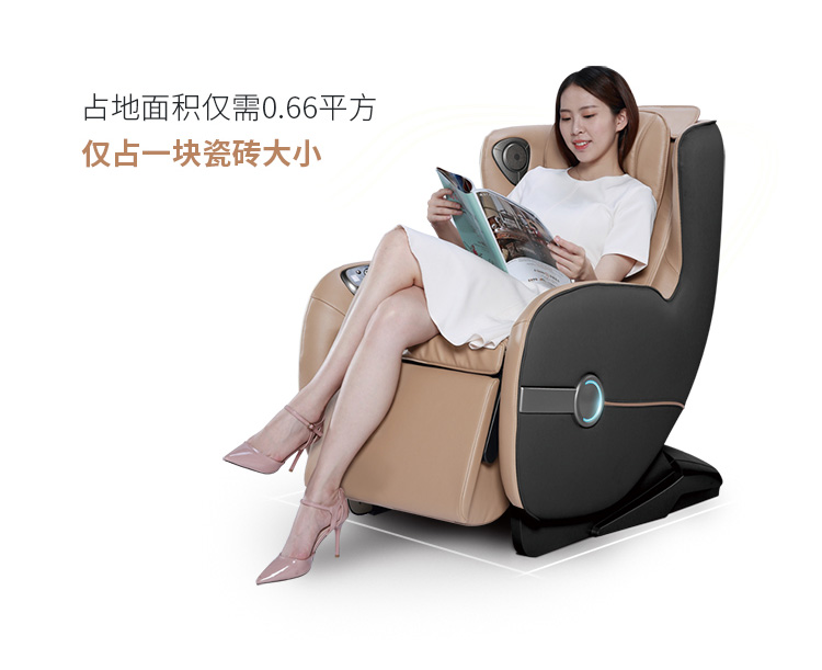 艾力斯特（Irest）按摩椅休闲全自动智能多功能沙发椅女王系列A158-1 卡其色(图10)