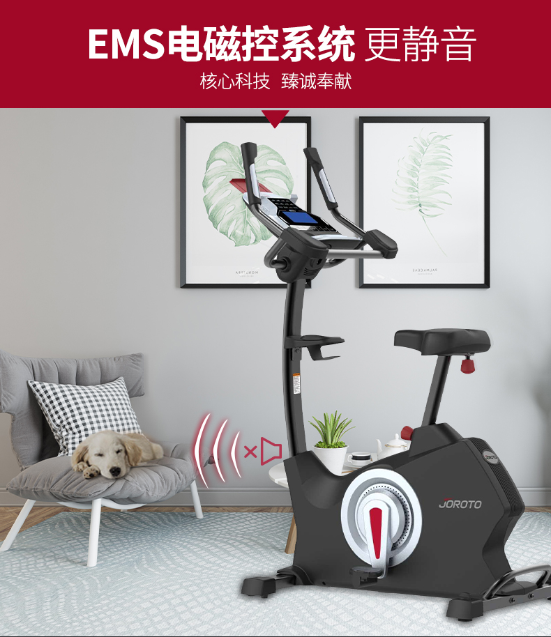 捷瑞特（JOROTO） 美国品牌立式健身车 家用健身器材运动动感单车MB60(图5)