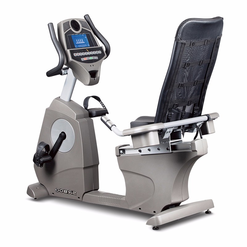 DYACO岱宇SR800进口商用有氧磁控卧式健身车健身房静音单车脚踏车