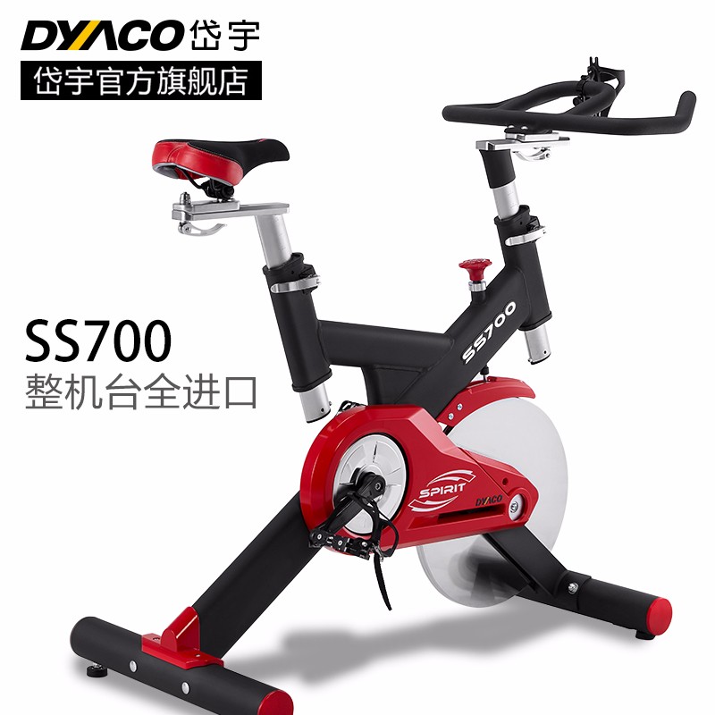 DYACO岱宇SS700进口静音家用款动感单车骑行车自行车室内健身器