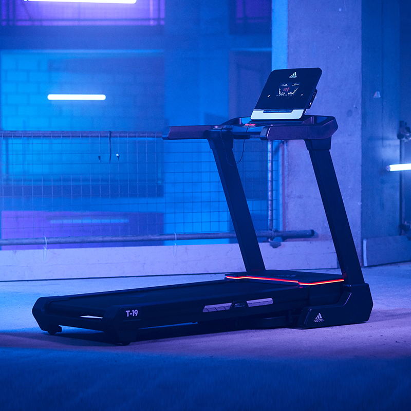 adidas阿迪达斯跑步机家用静音减震可折叠多功能运动健身跑步机器材轻商跑步