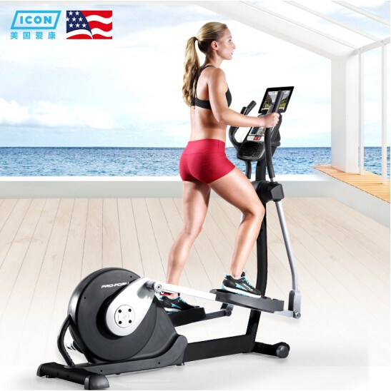 美国icon爱康家用健身静音椭圆机室内磁控可折叠商用漫步机405LE