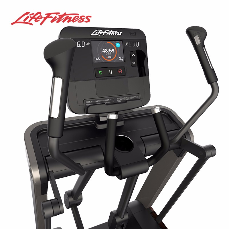 LifeFitness-力健椭圆机家用超静音健身踏步椭圆仪太空漫步机可连wifi蓝牙 F