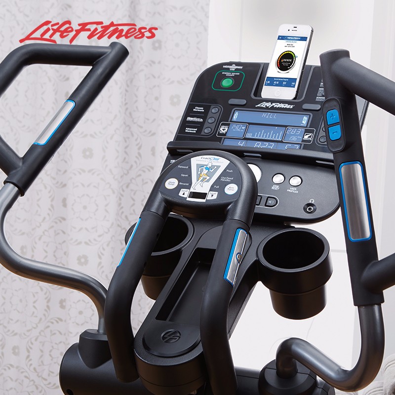 LifeFitness-力健进口椭圆机家用超静音磁控健身器材椭圆仪漫步机 E3 E3-GC