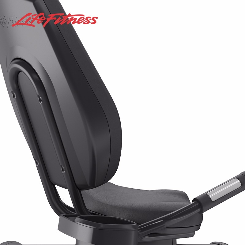 LifeFitness-力健美国原装进口白金俱乐部靠背式健身车室内磁控踏板脚踏车