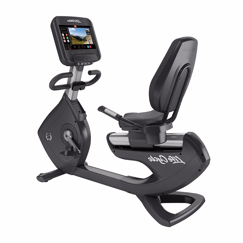 LifeFitness-力健美国原装进口白金俱乐部靠背式健身车室内磁控踏板脚踏车