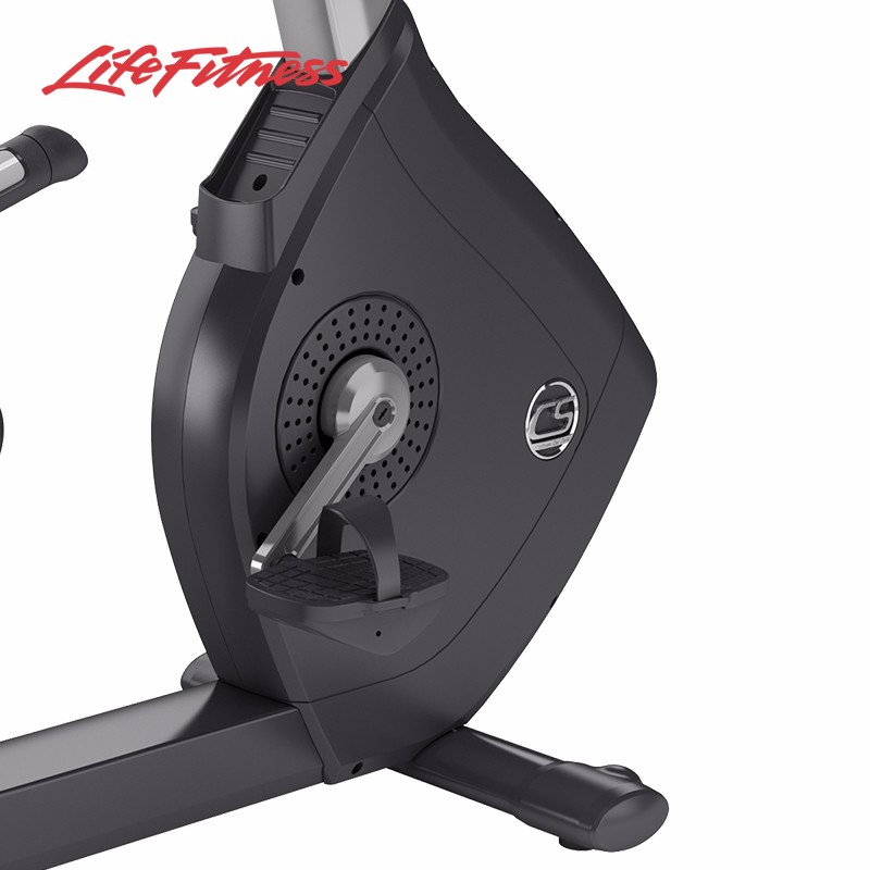 LifeFitness-力健美国原装进口白金俱乐部靠背式健身车室内磁控踏板脚踏车