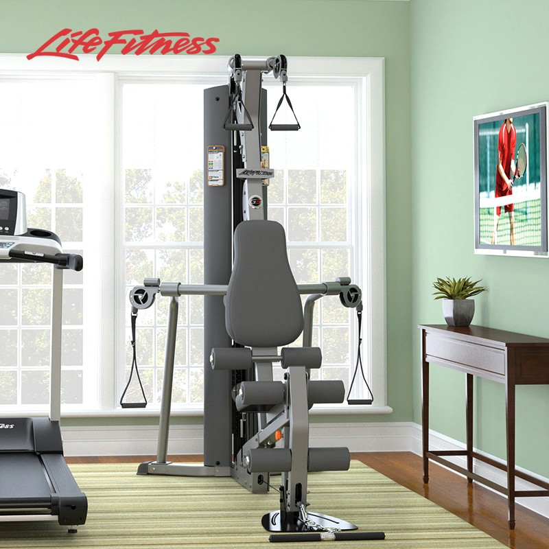 LifeFitness-力健绳动力量训练器综合型家用健身器材 G3 G3+脚蹬