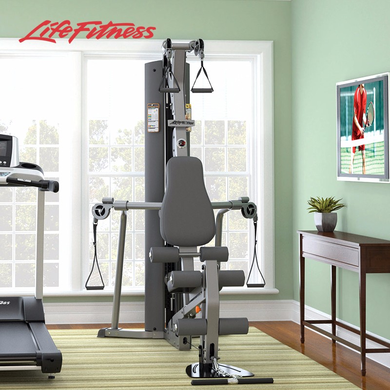 LifeFitness-力健绳动力量训练器综合型家用健身器材 G3 G3+脚蹬