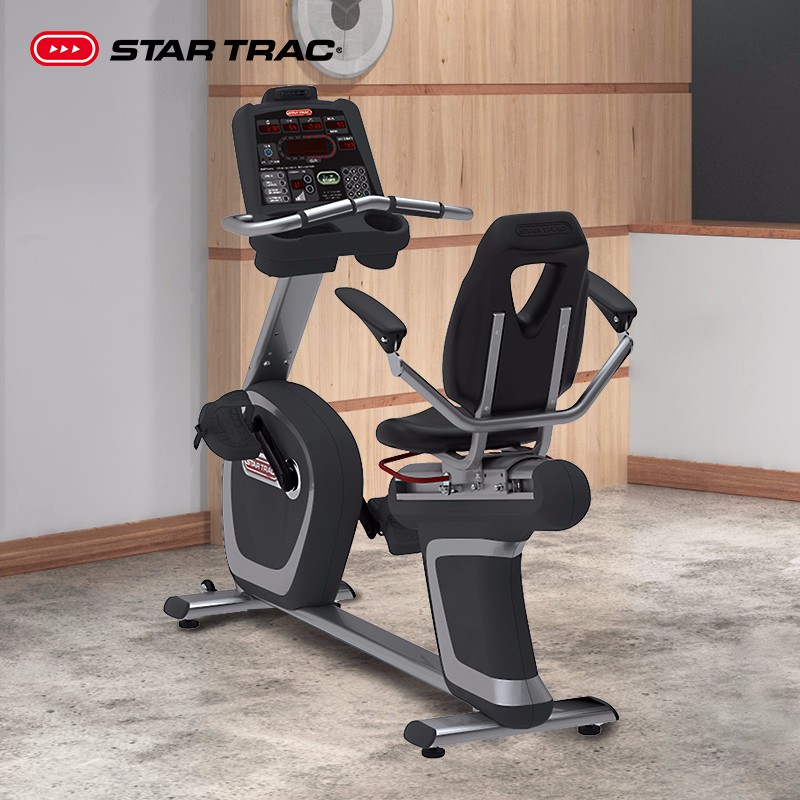 STAR TRAC-健身车星驰靠背式卧式磁控静音训练器材S-RBx
