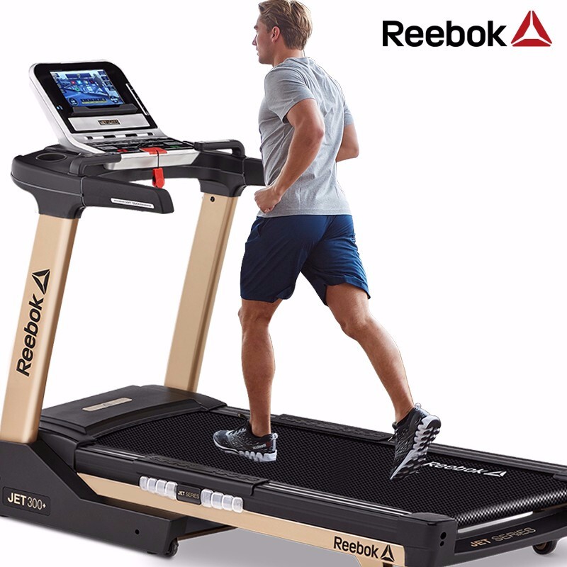 Reebok-锐步 JET300+跑步机家用款智能静音折叠健身房健身器材