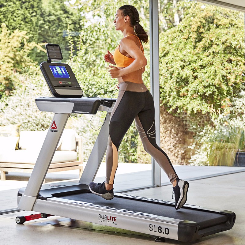 Reebok-锐步SL8.0商用跑步机豪华智能静音健身房健身器材