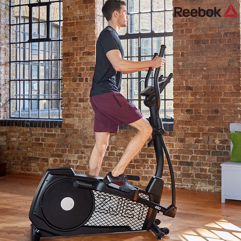 Reebok-锐步 ZJET460椭圆机家用健身器材静音室内小型太空漫步机