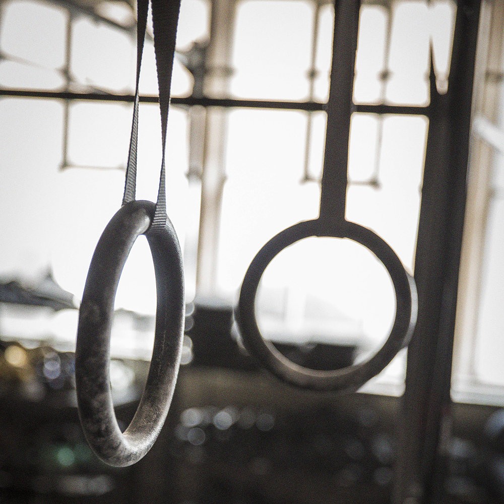 英国reebok锐步悬挂训练吊环RSRP-10060吊环 成人体操引体向上器