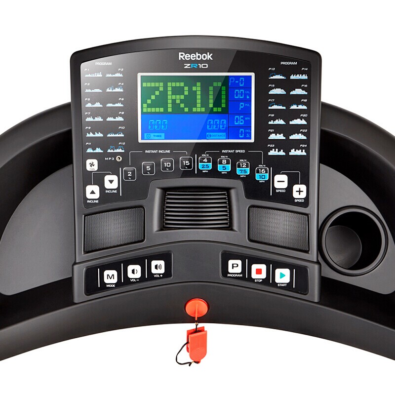 Reebok-锐步 ZR10跑步机家用款小型多功能可折叠智能减震健身器材