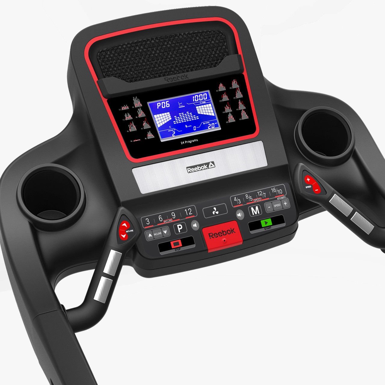 Reebok-锐步ZJET460跑步机家用款超静音折叠健身房器材