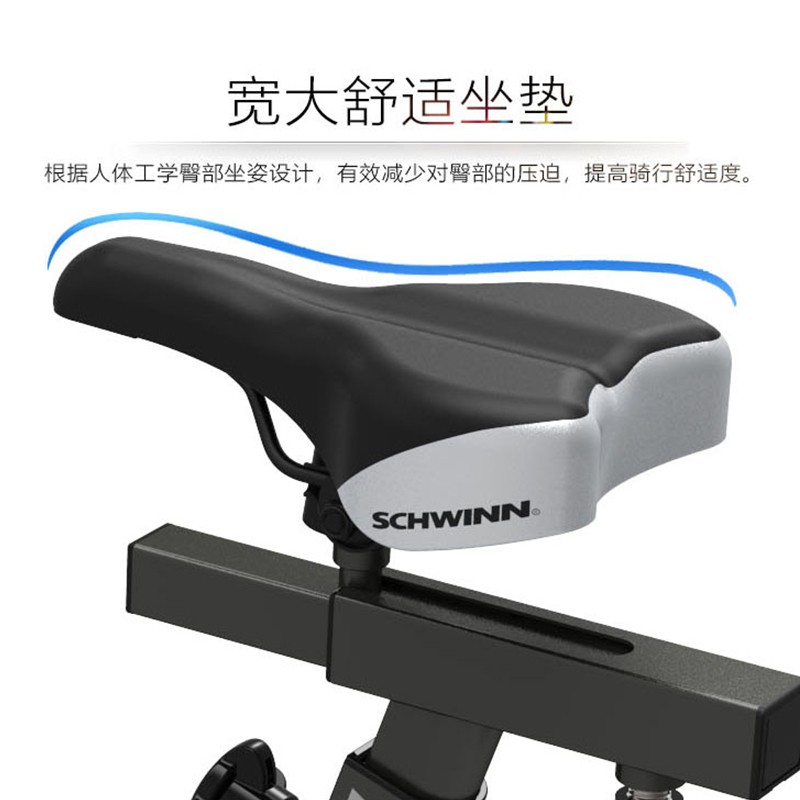 Schwinn十字星健身车室内运动健身房器材静音动感单车家用