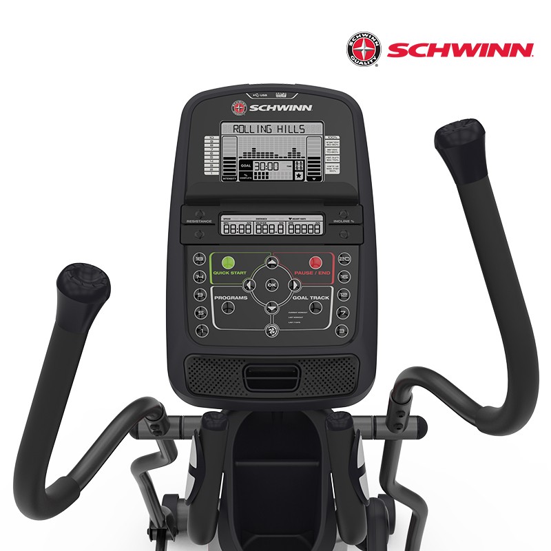 美国Schwinn十字星椭圆仪健身房商用太空漫步机椭圆机家用健身