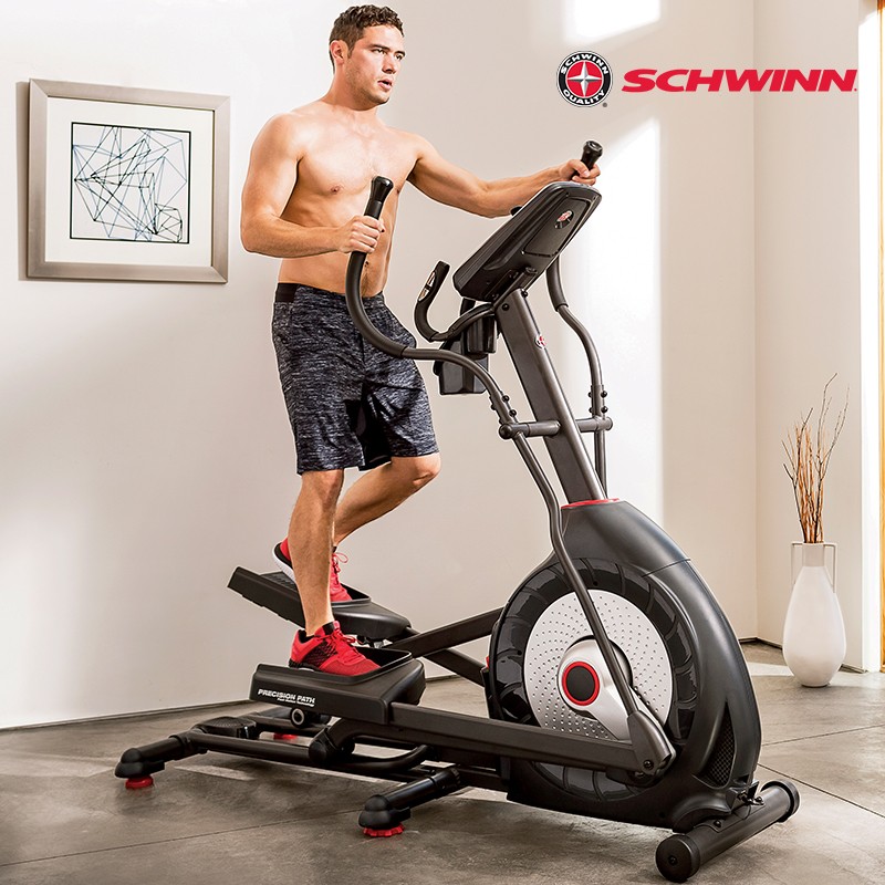 美国Schwinn十字星椭圆仪健身房商用太空漫步机椭圆机家用健身