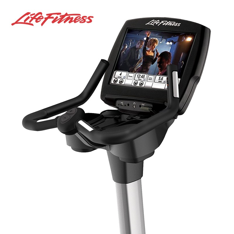 LifeFitness-力健美国原装进口直立式健身车15寸彩屏95Ce-Engage