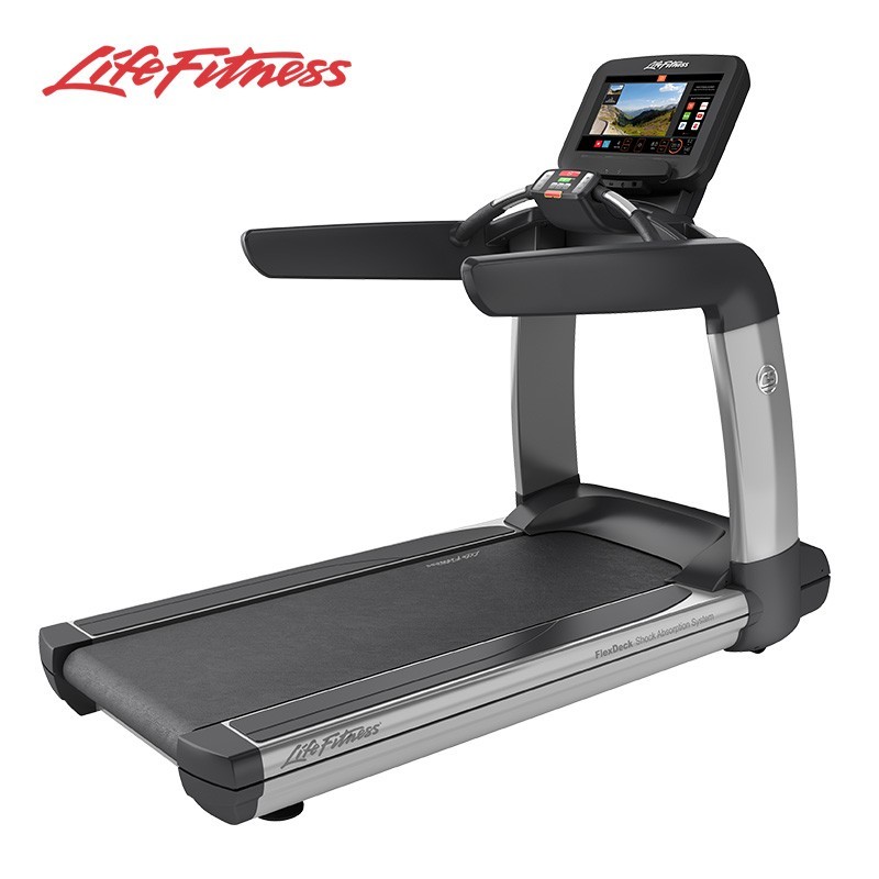 LifeFitness-力健美国原装进口跑步机家用款多功能减震静音白金俱乐部跑步机