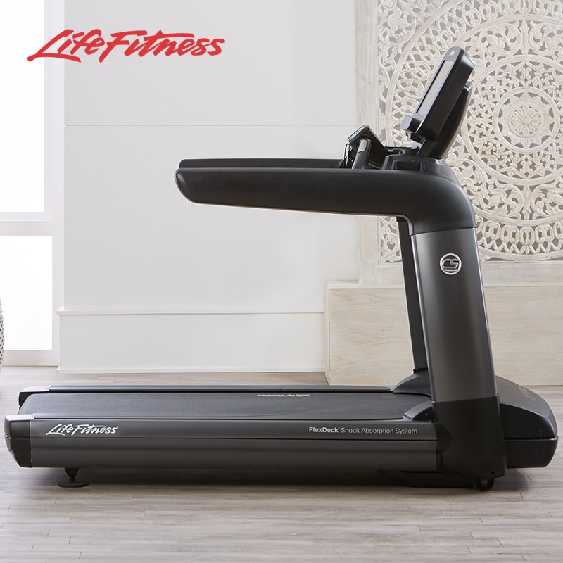 LifeFitness-力健美国原装进口跑步机家用款多功能减震静音白金俱乐部跑步机
