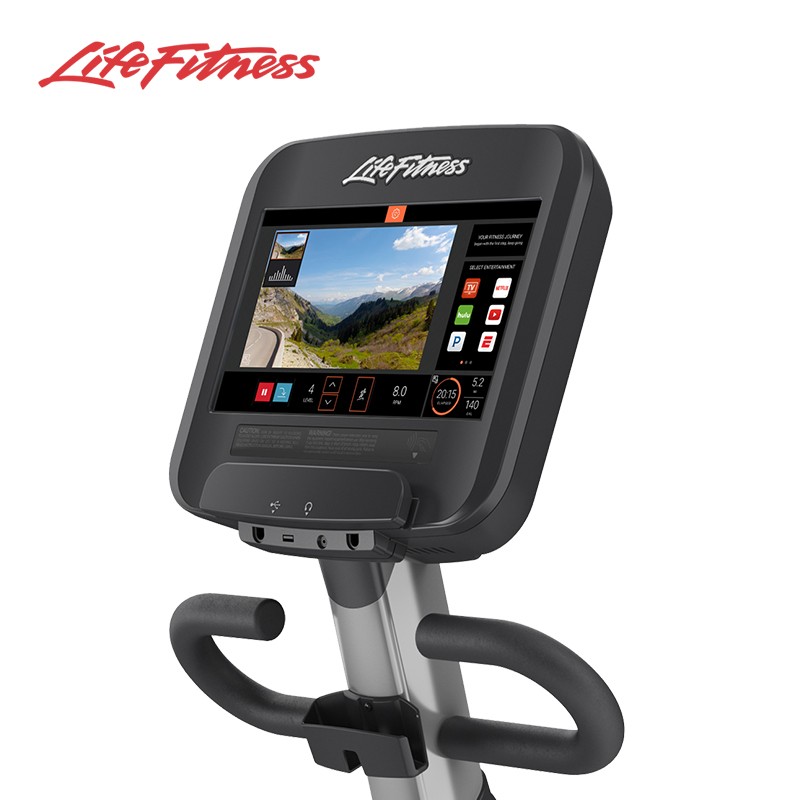 LifeFitness-力健健身车美国进口家用白金俱乐部靠背自行车PCSR 白金俱乐部