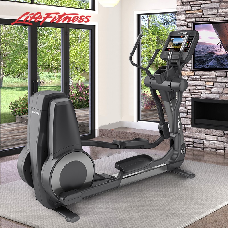 LifeFitness-力健椭圆机美国进口家用静音磁控椭圆仪FS6 FS6T 钛合金色