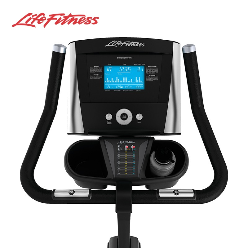 LifeFitness-力健进口直立式健身车家用磁控室内自行车脚踏车健身器材 C3