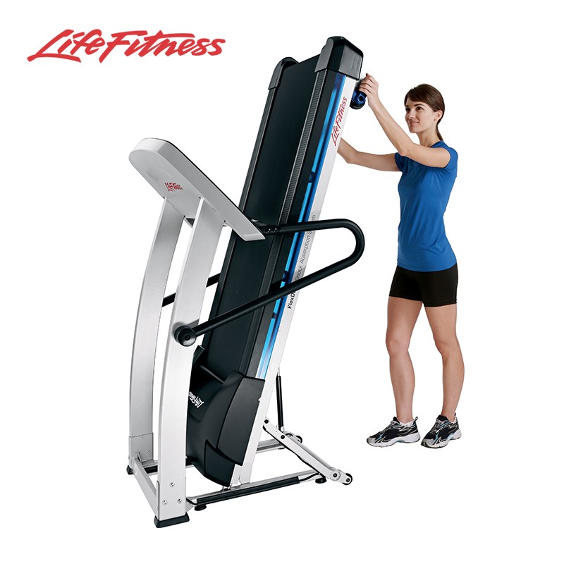 LifeFitness-力健进口跑步机健身器材家用多功能可折叠减震 F1