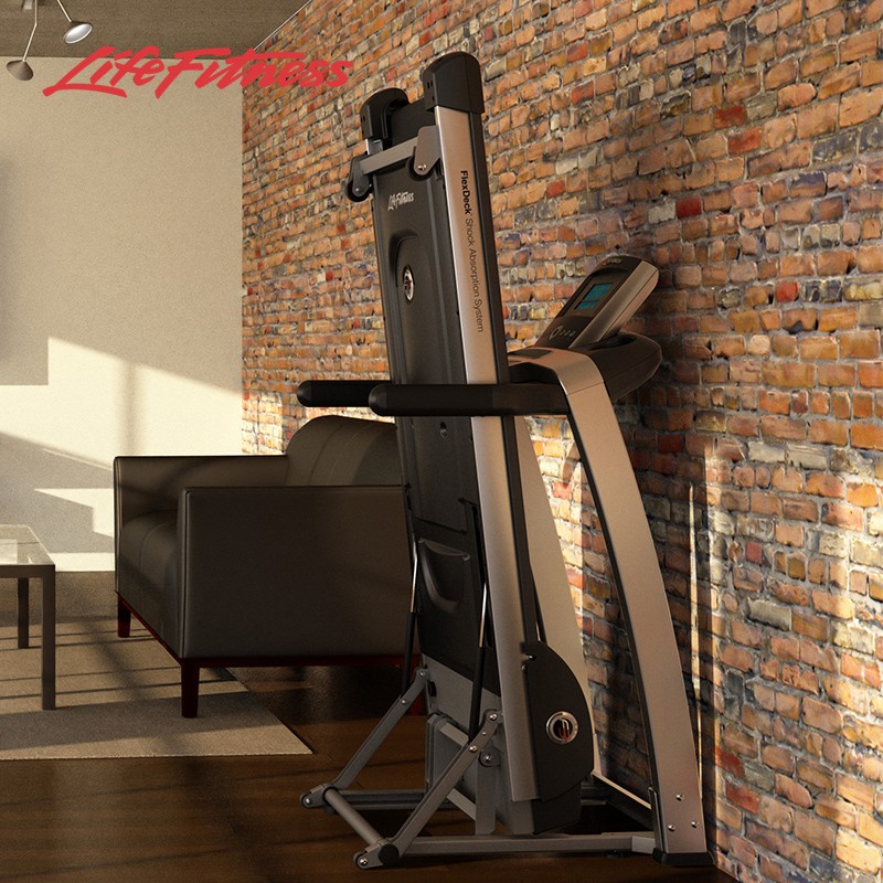 LifeFitness-力健进口跑步机健身器材家用多功能可折叠减震 F3-GC