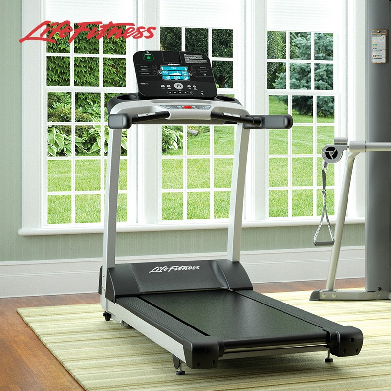 LifeFitness-力健进口跑步机健身器材家用多功能减震 T3-GC