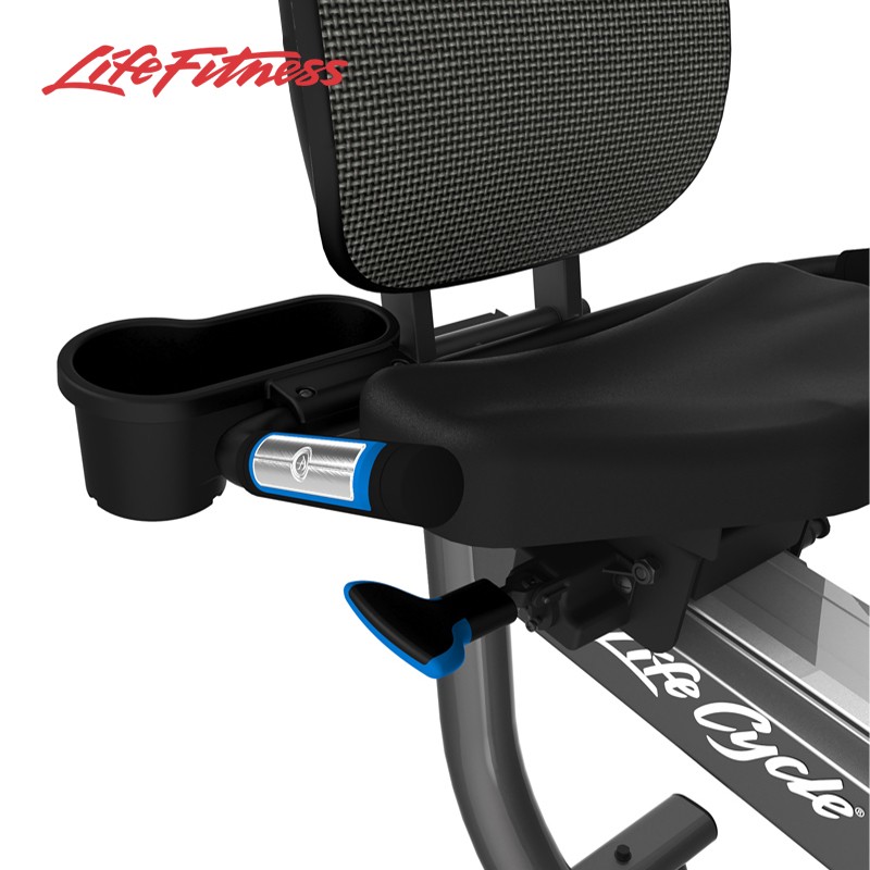 LifeFitness-力健进口靠背卧式健身车家用磁控室内自行车健身器材RS1-G