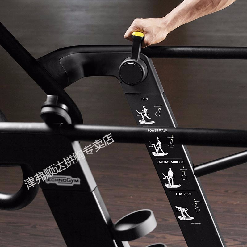 津弗Technogym泰诺健意大利进口跑步机室内健身房健身器材SKILLMILL 黑色