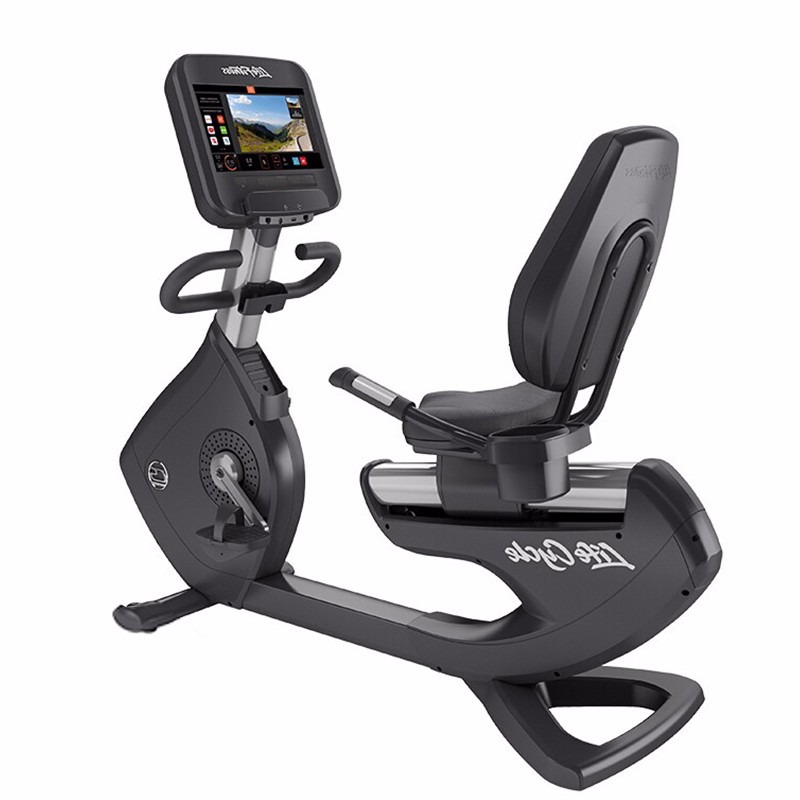 LifeFitness-力健健身车美国进口家用白金俱乐部靠背自行车PCSR 白金俱乐部