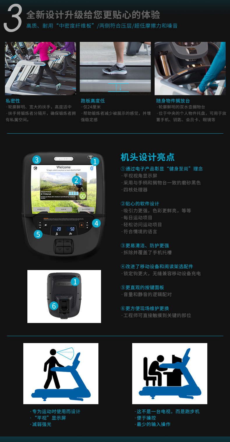 必确TRM885跑步机(图12)