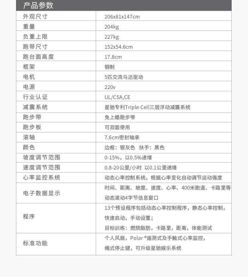 星驰 S-TRC跑步机(图11)