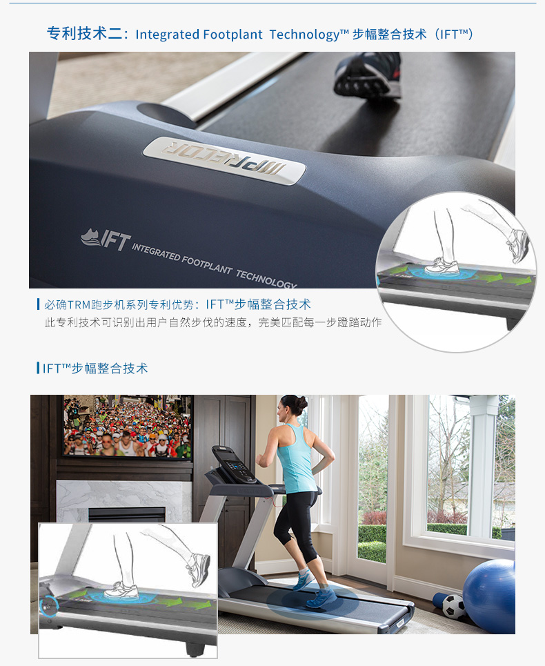 Precor必确美国原装进口TRM445跑步机(图8)