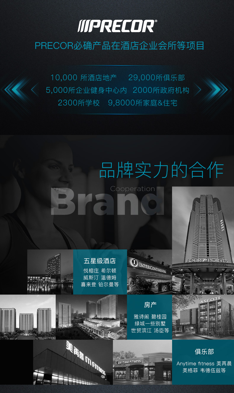 Precor必确EFX885商用椭圆机(图2)