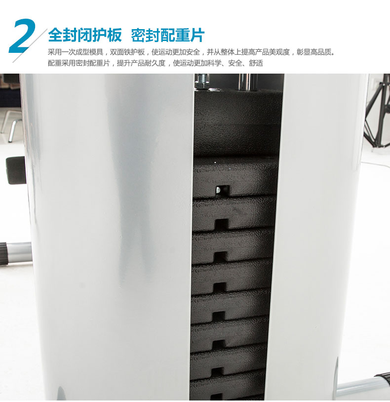 美国捷瑞特（JOROTO）综合训练器 多功能健身器材 单人站力量训练器械G115(图12)