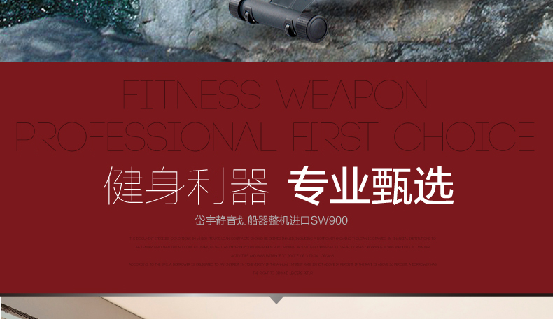 DYACO岱宇SW900进口高端家用划船机静音磁控折叠划船器健身器材(图6)