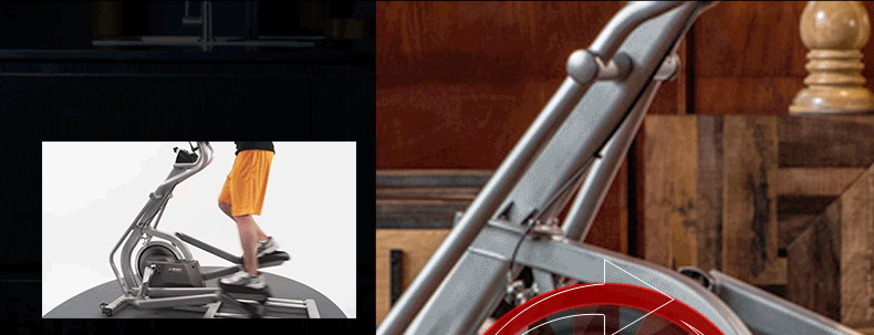 DYACO岱宇SE500静音椭圆机家用健身太空漫步商用磁控静音椭圆仪(图22)