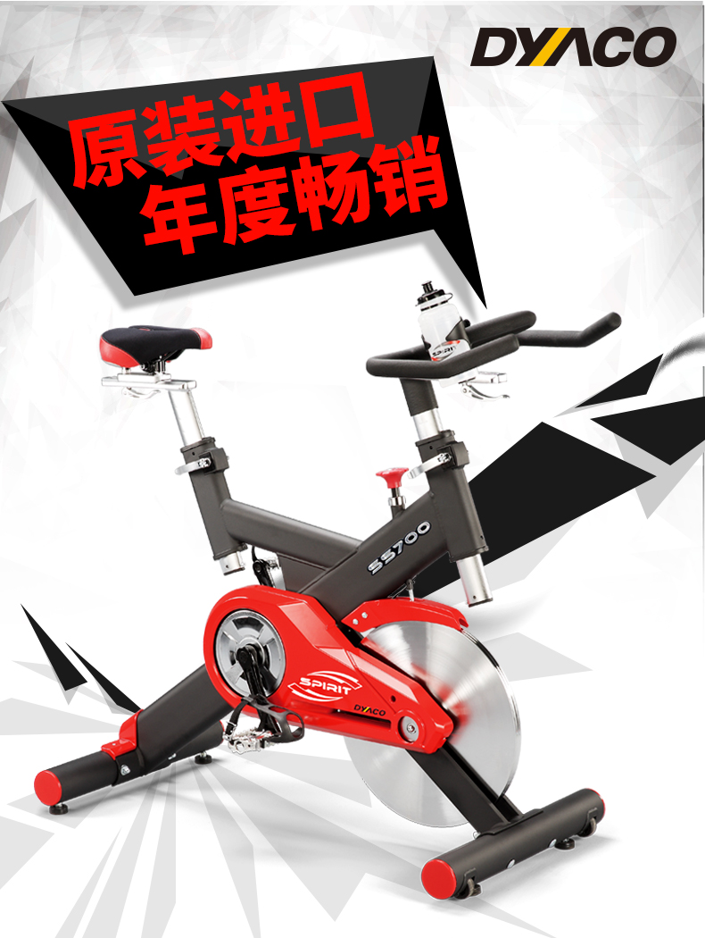 DYACO岱宇SS700进口静音家用款动感单车骑行车自行车室内健身器(图5)