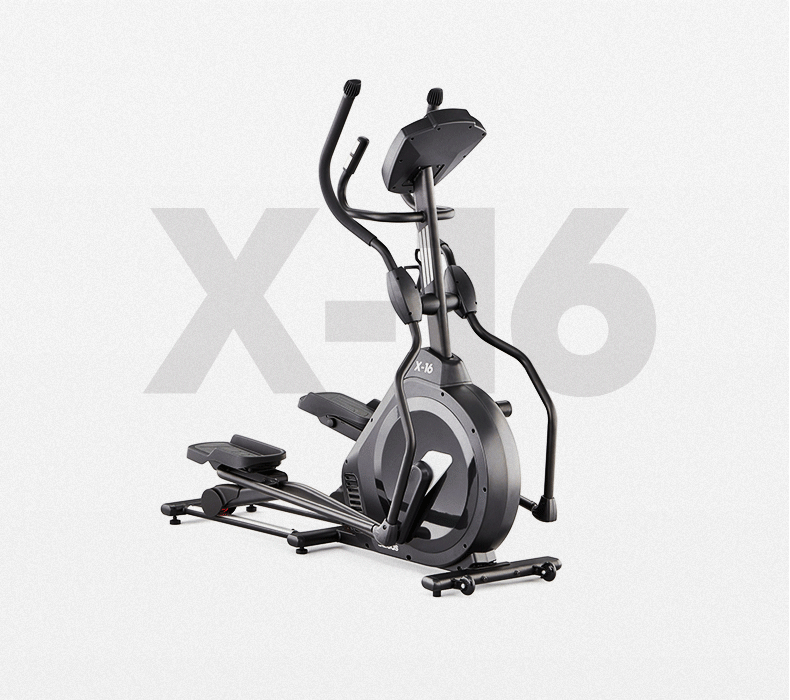 adidas阿迪达斯椭圆机家用静音踏步磁控健身房器材椭圆仪太空漫步机X-16(图8)