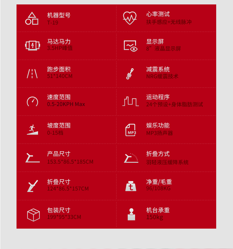 adidas阿迪达斯跑步机家用静音减震可折叠多功能运动健身跑步机器材轻商跑步(图17)