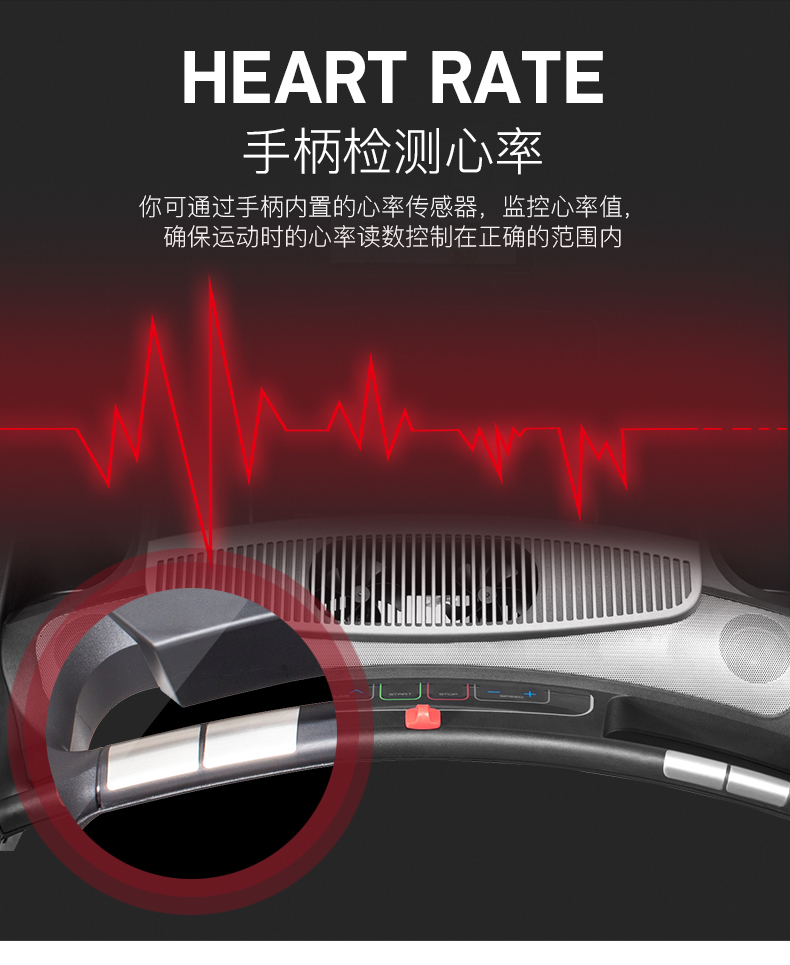 美国icon爱康家用健身可折叠减震静音跑步机室内减肥运动器械2450(图13)