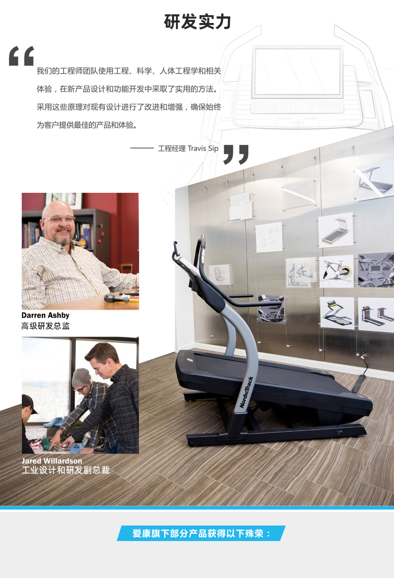 美国icon爱康家用健身跑步机健身房运动器材专用折叠跑步装备795i(图20)