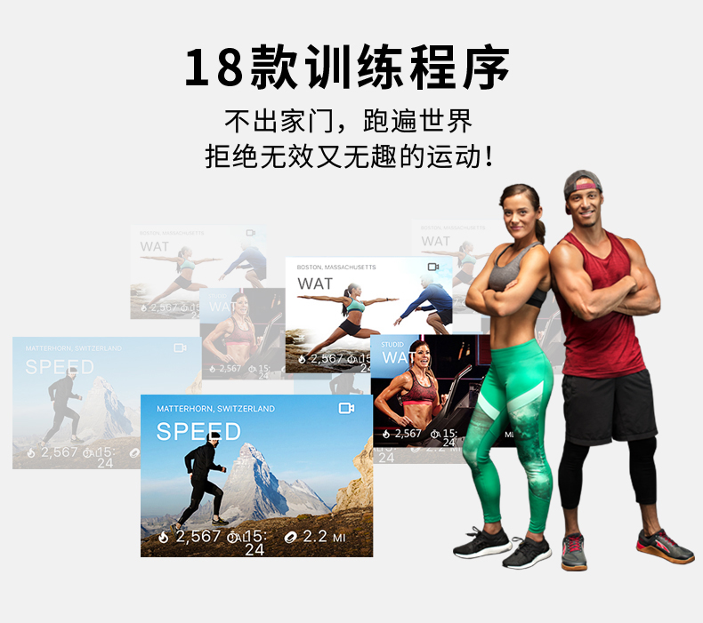美国icon爱康家用静音减震跑步机室内折叠智能健身房专用机505CST(图13)